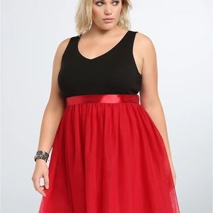 🔴 Torrid Tulle Skirt Party Dress